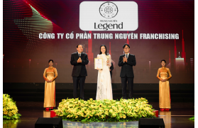 TRUNG NGUYÊN LEGEND Cafe được vinh danh giải thưởng "Thương hiệu uy tín hàng đầu Châu Á 2025"